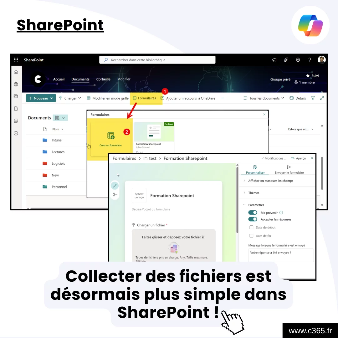 Collecter des fichiers est désormais plus simple dans SharePoint !