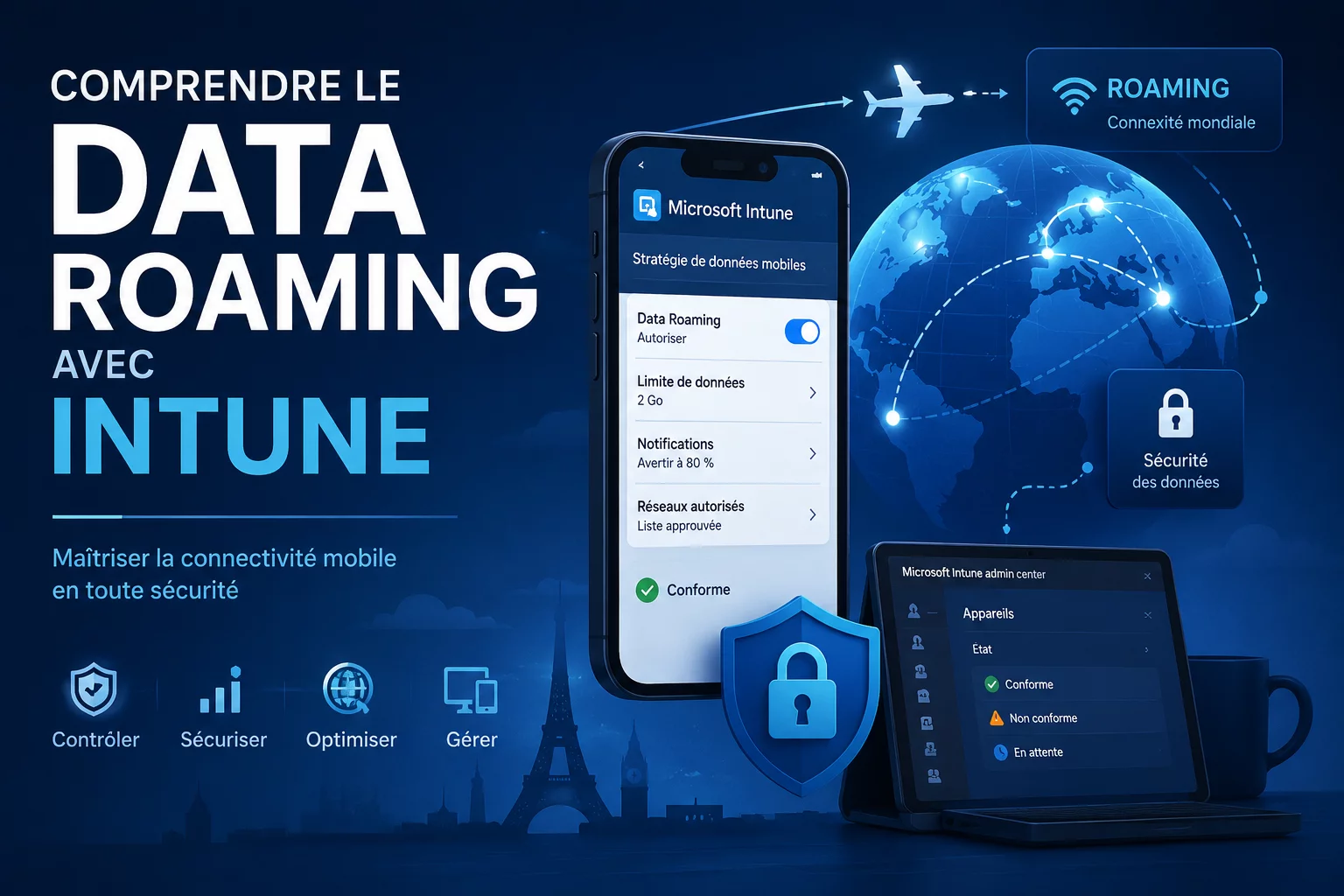 Comprendre le Data Roaming avec Intune.
