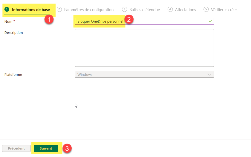 Empêcher la synchronisation des comptes OneDrive personnels avec Microsoft Intune._04