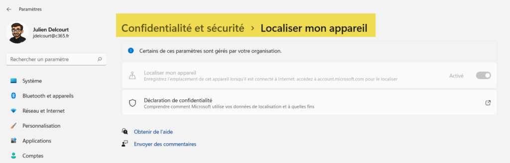 Comment activer facilement la localisation d’un PC Windows avec Intune 14
