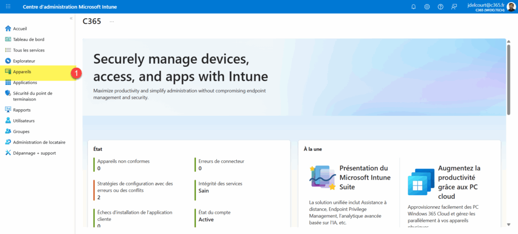 bloquer l’itinérance des données mobiles avec Microsoft Intune_01